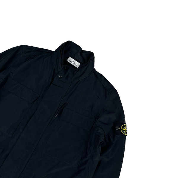 Stone Island 2016 Navy Blue Multi Pocket Field Jacket - Large