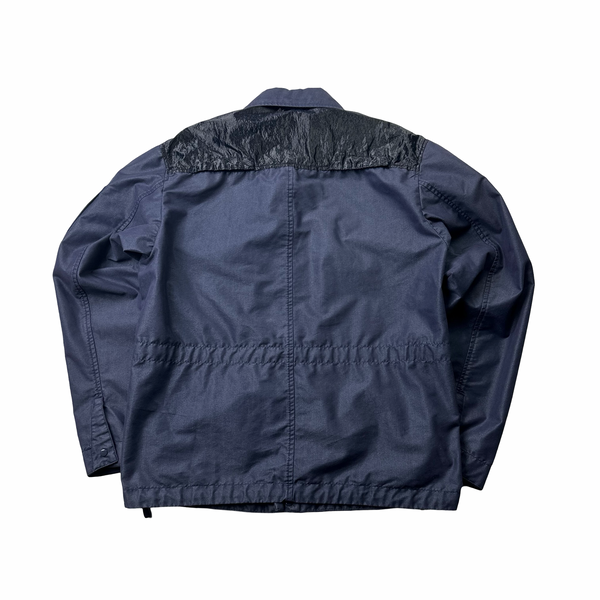 CP Company 50 Fili Tr-P Navy Buttoned Kan D Panel Coach