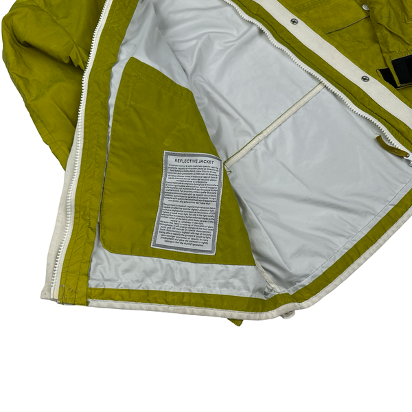 Stone Island 2011 Yellow Liquid Reflective Jacket - XL