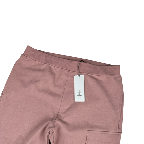 CP Company Pink Cotton Lens Viewer Joggers - XL