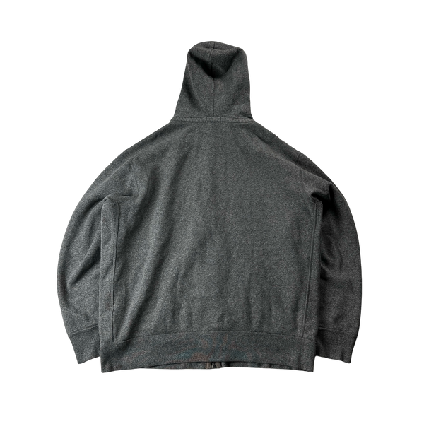 Ralph Lauren Grey Zipped Hoodie - XL