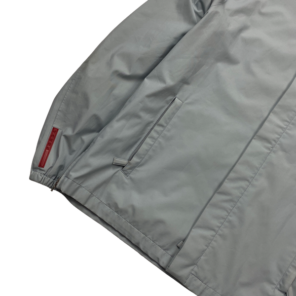 Prada Blue Goretex Harrington Jacket - XXL