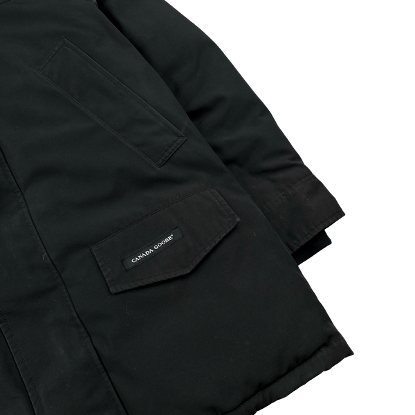 Canada Goose Black Premium Down Expedition Parka Jacket - Medium