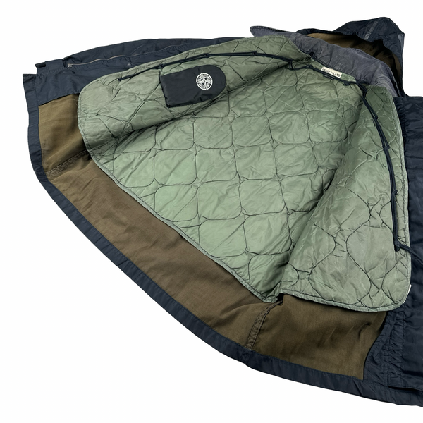 Stone Island Vintage 2001 Monofilament Mesh Dutch Rope Jacket - Large