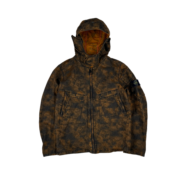 Stone Island 2015 Rust DPM Jacquard Sniper Mask Jacket - Large