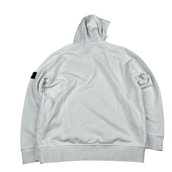Stone Island 2022 White Pullover Hoodie - XXL