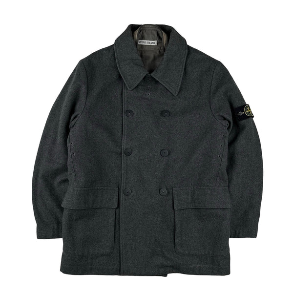 ジャケット・アウター STONE  90s WOOL PEA COAT 90s STONE ISLAND QUILTED WOOL JACKET / ヴィンテージ