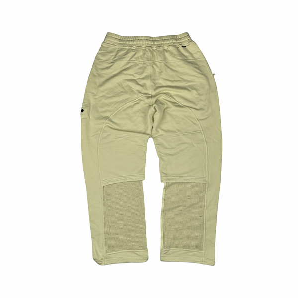 Stone Island 2022 Yellow Shadow Project Mesh Leg Joggers - Medium