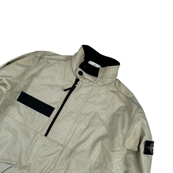 Stone Island 2017 Grid Check Ice Jacket Pullover - Large