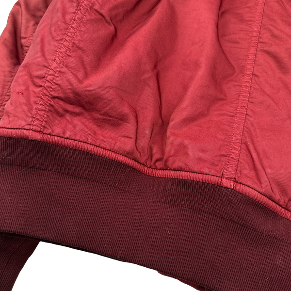 Stone Island 2013 Red Light Thermo Cotton Quilted Jacket - Large