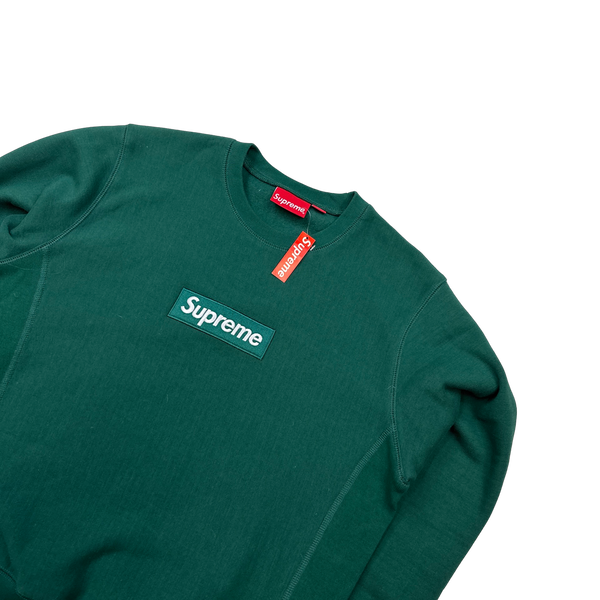 Supreme Sea Green Box Logo Crewneck Sweatshirt - Medium – Mat's Island