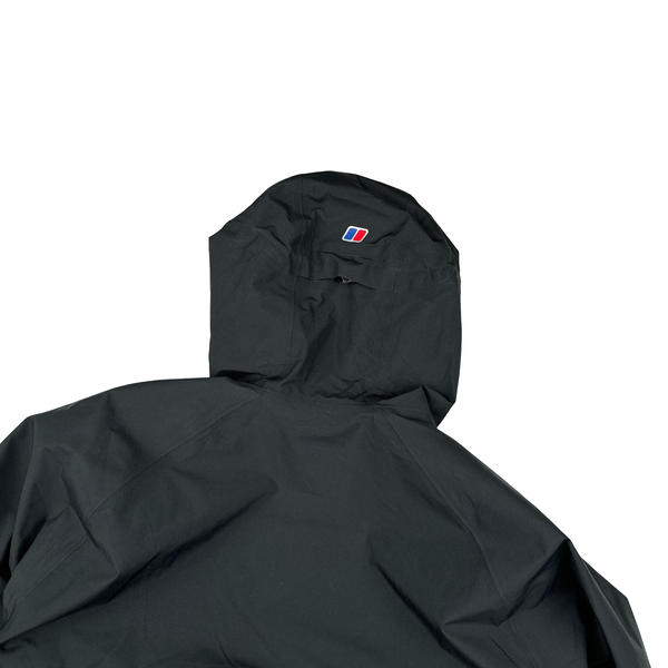 Berghaus Black Gore-tex Lightweight Hooded Raincoat - Small