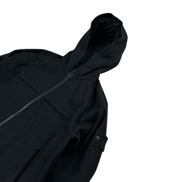 Stone Island 2021 Navy SW 3L Ghost Piece Zipped Jacket - XL