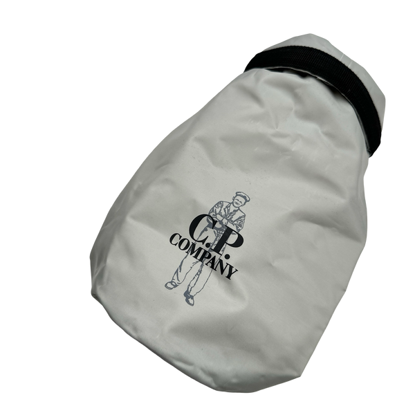 CP Company Grey Thick Nylon Spellout Mini Bag