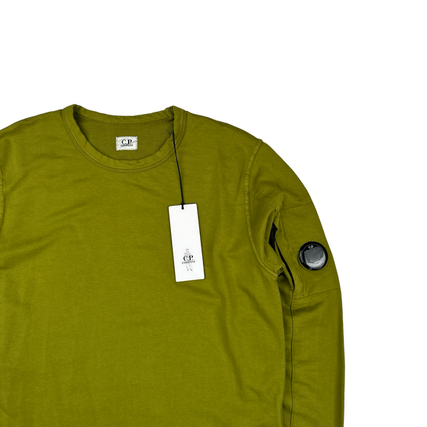 Cp company pistachio sweatshirt hotsell