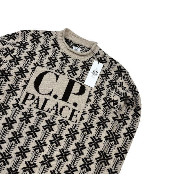CP Company x Palace Beige Knit - Small