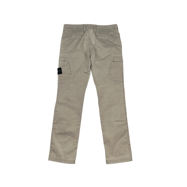 Stone Island 2018 Beige SK Fit Cargos - 32"