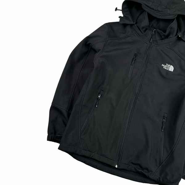 North Face Black Summit Series Soft Shell Jacket - Large