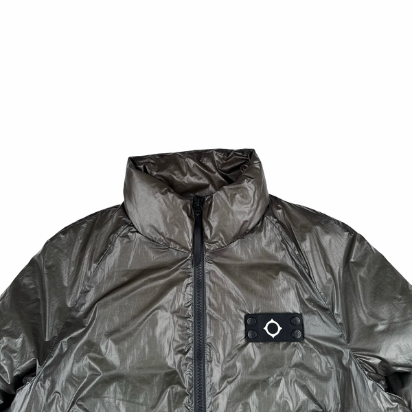 Ma Strum Grey Heat Reactive Ice Puffer Jacket - Medium