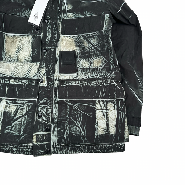 CP Company Dark Tracery Lens Viewer Hooded Jacket - Large