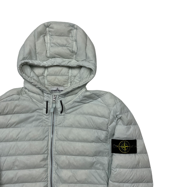 Stone Island 2021 Loom Woven Down Filled Nylon TC Puffer Jacket - Medium