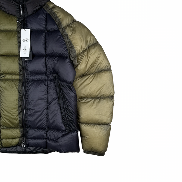 CP Company X Beams Multicolour DD Shell Orange Goggle Jacket - Large