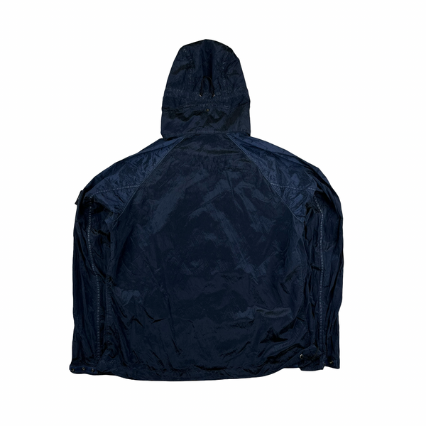 Stone Island 2010 Nylon Metal Shimmer Navy Jacket - XXL