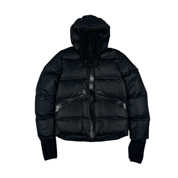 Stone Island 2010 Welded Down Balaclava Puffer Jacket - Large