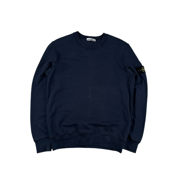 Stone Island 2020 Navy Crewneck Sweatshirt - Large