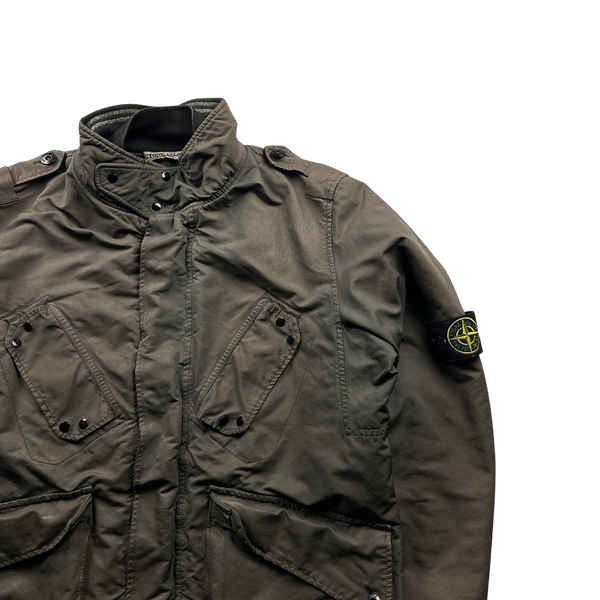 Stone Island 2007 Brown David TC Field Jacket - Large