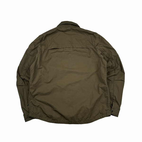 CP Company Bonded Nylon Spellout Overshirt Jacket - XXL