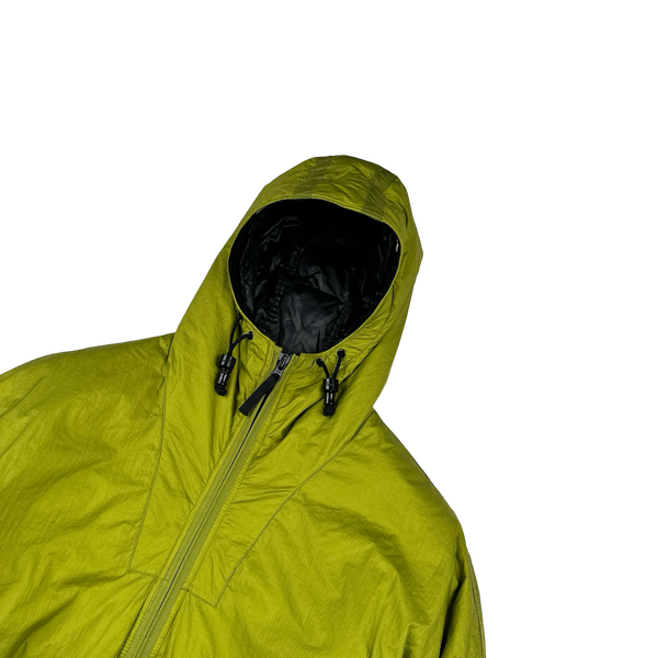 Stone Island 2009 Green Down Filled Mesh Badge Puffer Jacket - Large