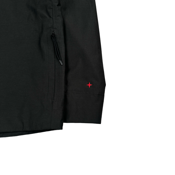 Stone Island 2021 Dark Grey Jacquard Marina 3L Jacket - Medium