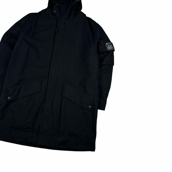 CP Company 1998 Black Badge Wool Blend Jacket - Small