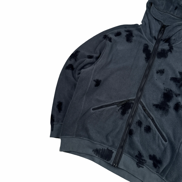 Stone Island 2023 Hand Coloured Cotton Pile Special Process Hoodie - XXL