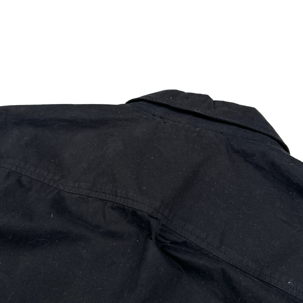 CP Company Black Cotton Overshirt - Medium