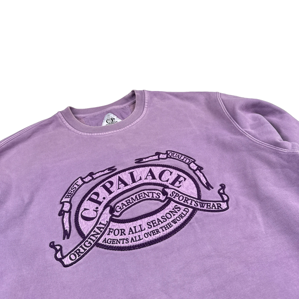 CP Company x Palace Purple Sweatshirt - Small