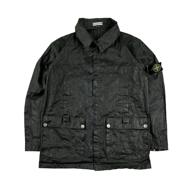 Stone  2000s ジャケット Stone Island 2000s Charcoal Monofilament Mesh Vintage Jacket