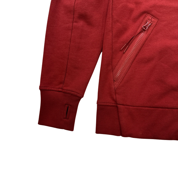 CP Company Burgundy Cotton Tracksuit Set - Medium