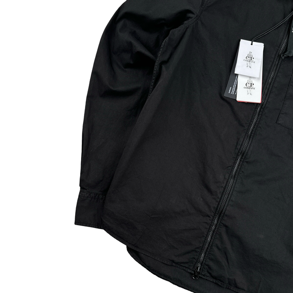 CP Company Black Cotton Overshirt - XS