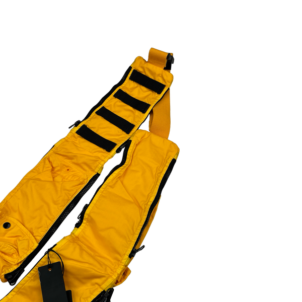 Stone Island 2022 Yellow Multi Pocket Chest Bag
