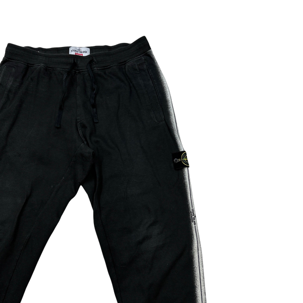 Stone Island x Supreme 2022 Charcoal Joggers - Medium