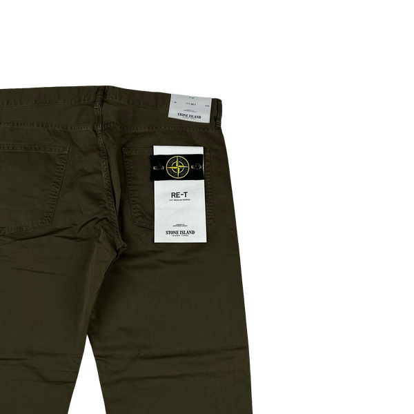 Stone Island 2012 RE T Khaki Trousers - 34"