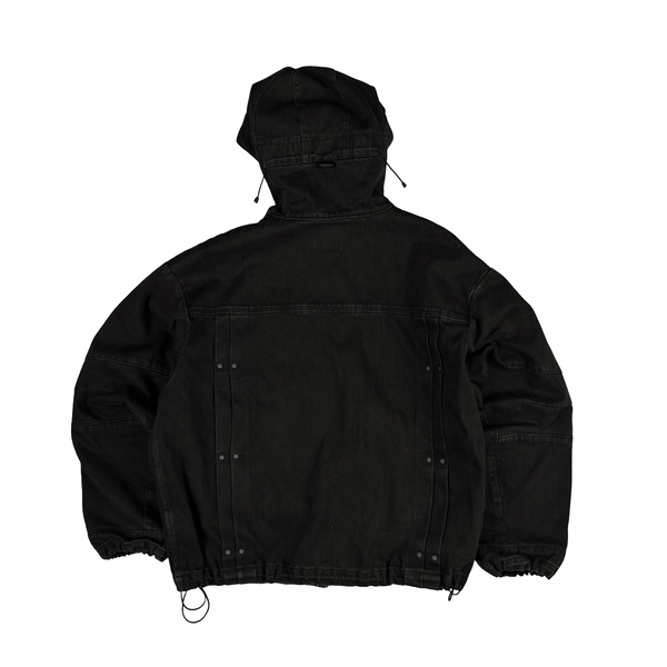 ROA X Wrangler Multi pocket Denim Zip up Jacket - Large