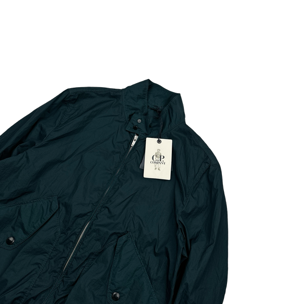 CP Company Teal Giubbino Sfoderato Lightweight Bomber Jacket - XL