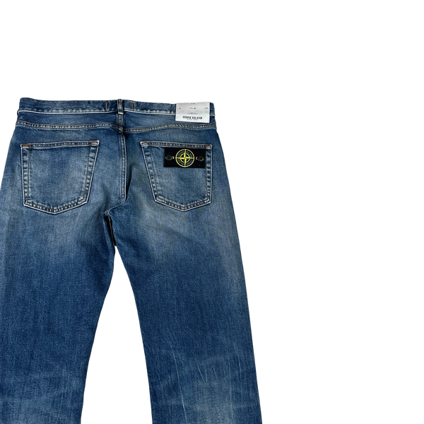Stone Island 2016 Slim Fit Blue Denim Jeans - 31"
