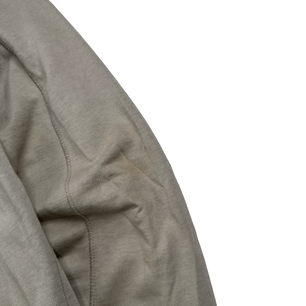 CP Company Grey Re Colour Zipped Hoodie - Small