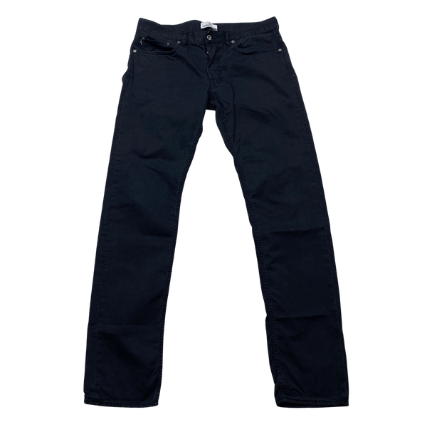 Stone Island Black Slim Fit Chinos - 34"
