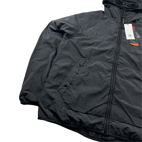 CP Company Black GDP Hooded Polartec Goggle Jacket - 3XL