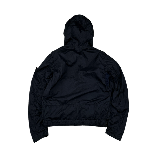 Stone Island 2012 Navy Membrana TC Hooded Jacket - Small